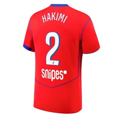 maillot de football floqué homme psg stadium third achraf hakimi 25/26