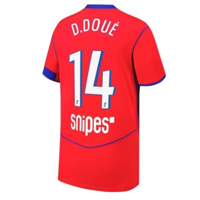maillot de football floqué enfant psg stadium third désiré doué 25/26