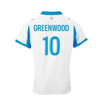 maillot de football floqué homme om domicile replica mason greenwood 25/26