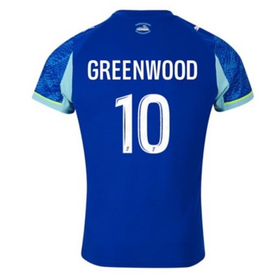 maillot de football floqué homme om third replica mason greenwood 25/26