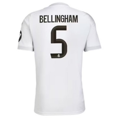 maillot de football floqué homme real madrid domicile jude bellingham 25/26