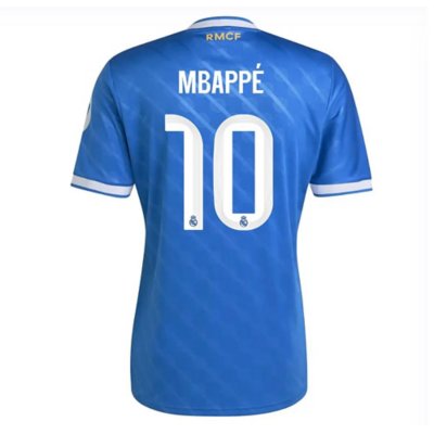 maillot de football floqué homme real madrid third kylian mbappé 25/26