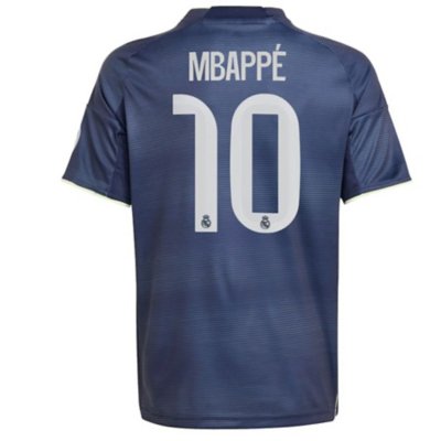 maillot de football floqué enfant real madrid extérieur kylian mbappé 25/26