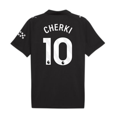 maillot de football floqué homme manchester city fc extérieur replica rayan cherki 25/26