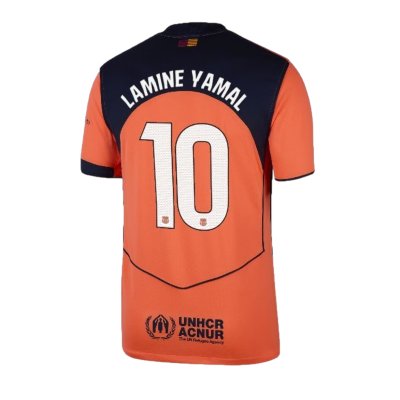 maillot de football floqué homme fc barcelone stadium third lamine yamal 25/26