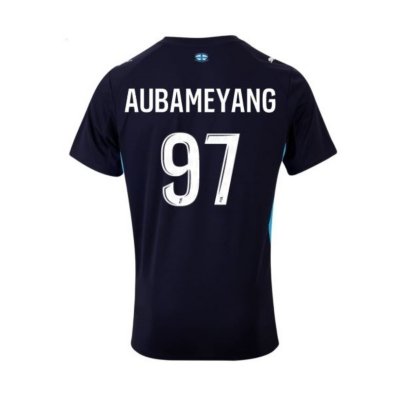 maillot de football floqué homme om extérieur replica pierre-emerick aubameyang 25/26