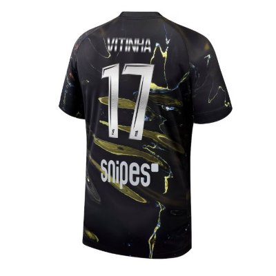 maillot de football floqué homme psg stadium night edition vitinha 26
