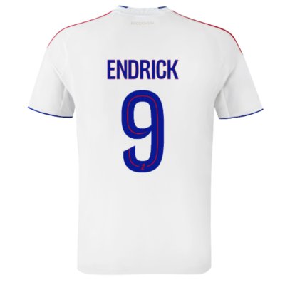 maillot de football floqué homme olympique lyonnais domicile endrick 25/26