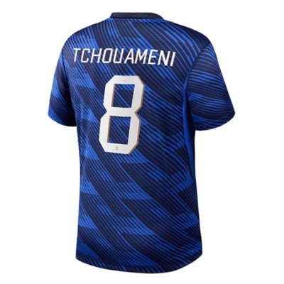 maillot de football floqué homme équipe de france stadium domicile aurélien tchouaméni 26