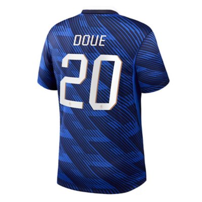 maillot de football floqué homme équipe de france stadium domicile désiré doué 26