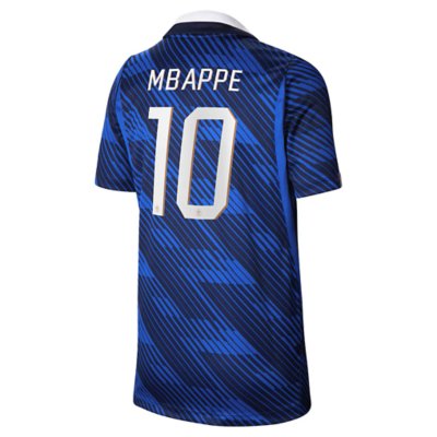 maillot de football floqué enfant équipe de france stadium domicile kylian mbappé 26