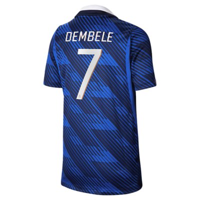 maillot de football floqué enfant équipe de france stadium domicile ousmane dembélé 26