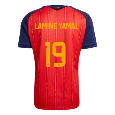 maillot de football floqué homme espagne domicile lamine yamal 26