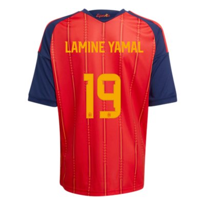 maillot de football floqué enfant espagne domicile lamine yamal 26