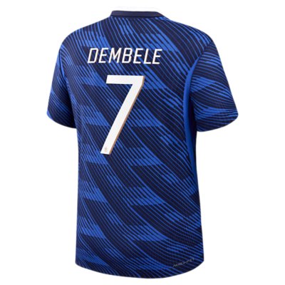 maillot de football floqué homme équipe de france match domicile ousmane dembélé 26/27