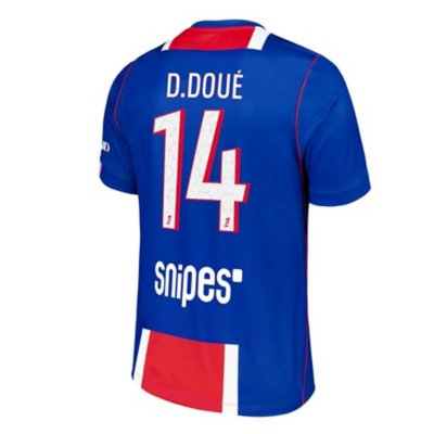 maillot de football floqué homme psg stadium domicile désiré doué 26/27