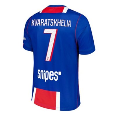 maillot de football floqué homme psg stadium domicile khvicha kvaratskhelia 26/27
