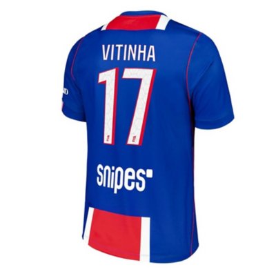maillot de football floqué homme psg stadium domicile vitinha 26/27