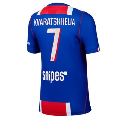 maillot de football floqué enfant psg stadium domicile khvicha kvaratskhelia 26/27