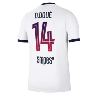 maillot de football floqué homme psg stadium extérieur désiré doué 26/27