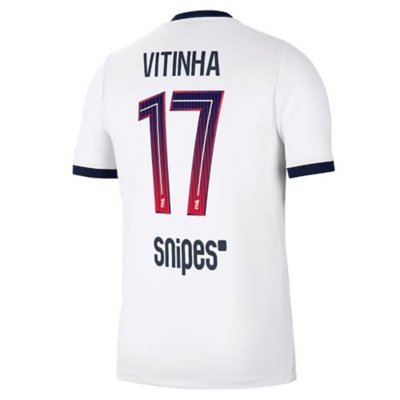 maillot de football floqué homme psg stadium extérieur vitinha 26/27