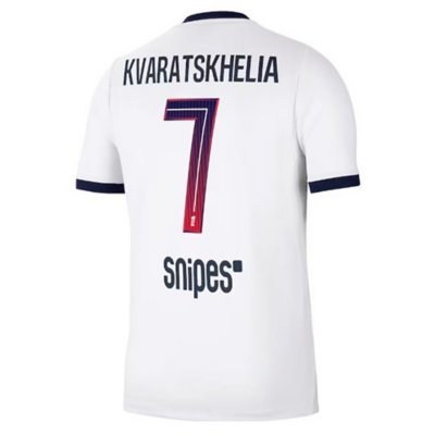 maillot de football floqué homme psg stadium extérieur khvicha kvaratskhelia 26/27