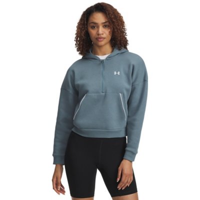 Under Armour Sweatshirt Zippe A Capuche Femme Rival Fleece Piped