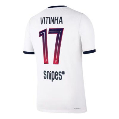 maillot de football floqué homme psg match extérieur vitinha 26/27