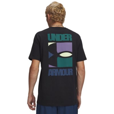 Tee-shirt à manches courtes homme Block Logo Multicolore 6009250 UNDER ARMOUR
