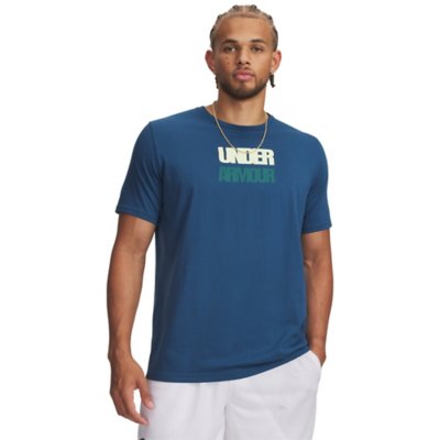 Tee-shirt à manches courtes homme Block Logo Multicolore 6009250 UNDER ARMOUR