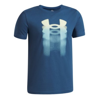 Under Armour Tee Shirt A Manches Courtes Garcon Logo Blur