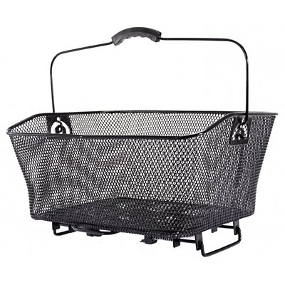 Filmer Filet à Bagages pour Les paniers de vélo Unisex-Adult, Noir