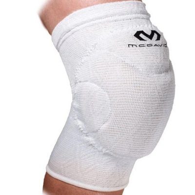 602 - PAIRE DE GENOUILLERES DE VOLLEY-BALL McDavid blanc - PROTECTIONS & COMPRESSION/Genouillères - SG EQUIPEMENT