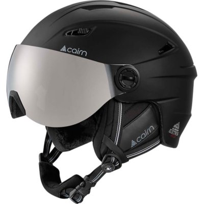 Casque De Ski Adulte Electron Visor S3 Noir CAIRN | INTERSPORT