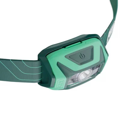 PETZL Tikkina Lampe Frontale 250 Lumens – Faisceau Large – Hybride Piles/Rechargeable – Ultra Légère 81 G – Camping, Rando, Quotidien