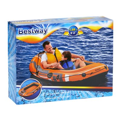 Bouee Gonflable Bateau Kondor 00 Orange Best Way Intersport