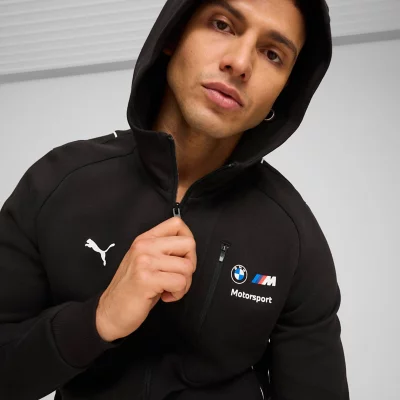 Hoodie Pull Bmw Homme Sweatshirt Zippé À Capuche Homme Bmw Mms Ed