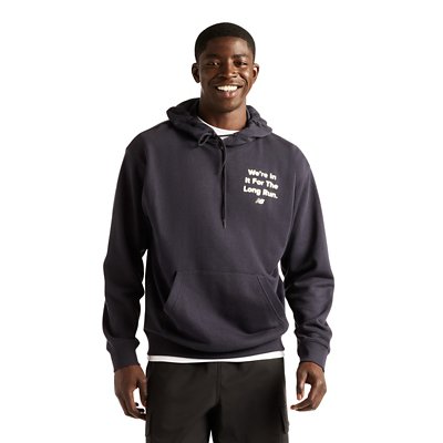 New Balance Sweatshirt A Capuche Homme Foggy Daze