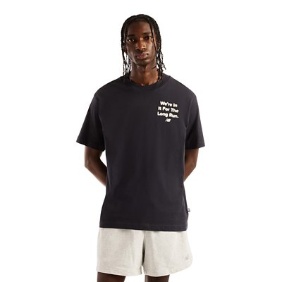 New Balance Tee Shirt A Manches Courtes Homme Foggy Daze
