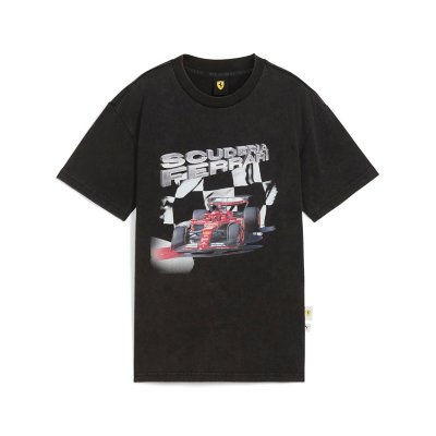 Tee-shirt à manches courtes garçon Ferrari Sportwear Multicolore 632803  PUMA
