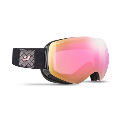 Masque De Ski / Snowboard Coreupt Noir – Lot De Deux écrans (orange Et Rose) – Taille Unique Unisexe