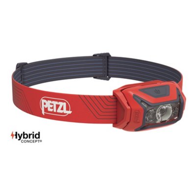 Lampe Frontale Petzl ACTIK CORE 600 - Rouge, 600 Lumens, Rechargeable, Livraison Rapide Gratuite