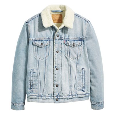 Veste en jean blanche levis hot sale