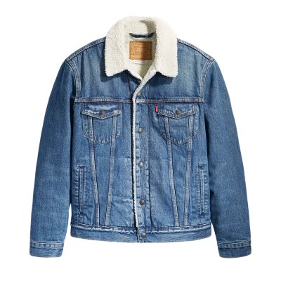 Veste en jeans discount levis avec fourrure femme