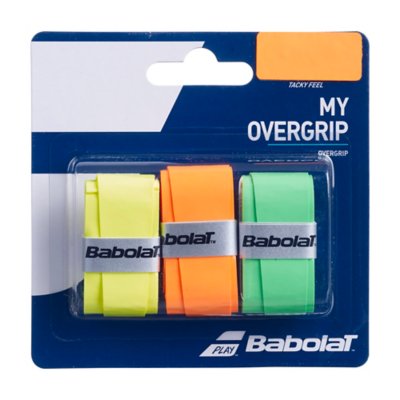 Lot De 5 Sur-grips Raquex Multicolores - Antidérapants Et Absorbants Pour Tennis, Badminton, Squash