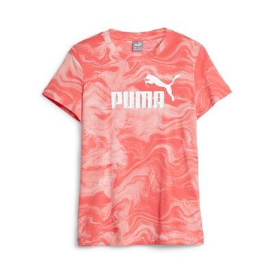 Tee shirt Manches Courtes Fille Ess Marbleized PUMA INTERSPORT