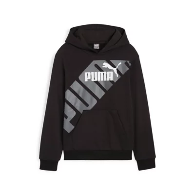 Sweat à Capuche Inaka Power L Homme - Noir Logo Arc-en-ciel évasé