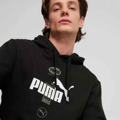 Homme Grandes Tailles Sweat à capuche à imprimé arc-en-ciel Capuche Simple Pulls Capuche Pulls