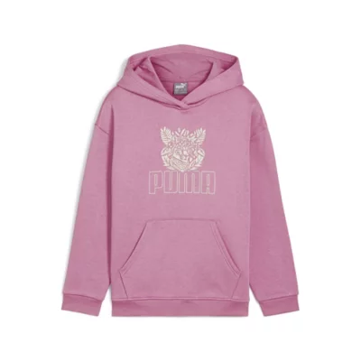 Kids Sweatshirts Pull Puma Enfant Blanche Sweatshirt à Capuche