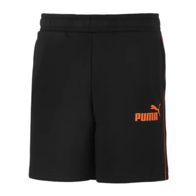 Grands Hommes Noir Imprimé Feuille Short LW165 D Espionage